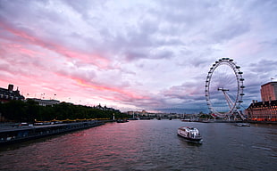 photography of London Eye HD wallpaper